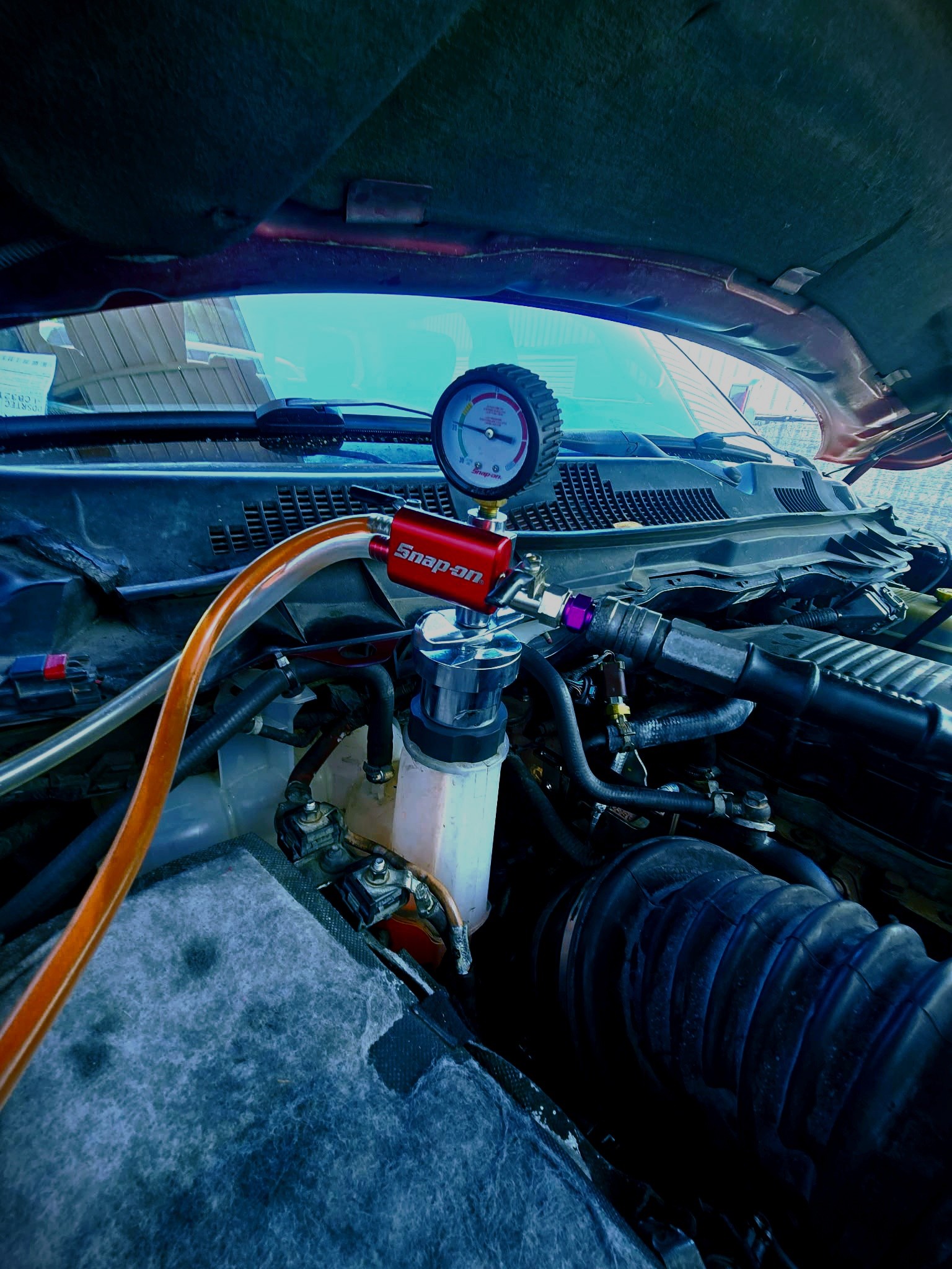 Cooling system diagnostics and repair